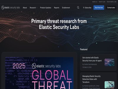 Elastic Security Labs
